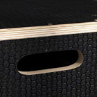 Soozier - Boîte plyo en bois 3-en-1-Structure en bois avec surface texturée antidérapante