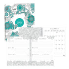 Blueline 2026 DoodlePlan Colouring Weekly/Monthly Planner - 11" x 8-1/2" - Bilingual-12-Month: January 2026 to December 2026