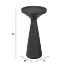 Zuo Omni Side Table - Black-3 year limited warranty