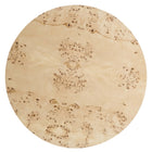Modway Cosmos 35" Round Burl Wood Coffee Table - Natural Burl-No Assembly Required