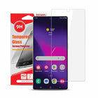 22 Cases - Protecteur d’écran en verre trempé pour Samsung Galaxy S25 Ultra-Transparent
