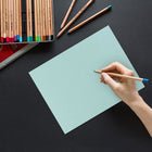 JAM Paper 100 lb Matte Cardstock - 8.5" W x 11" H - Aqua Blue - 50 Pack-Paper weight: 100 lbs.