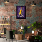 Frameworth LeBron James Los Angeles Lakers Power Slam - Framed Print - 38" W x 26" H-6