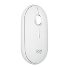 Logitech Pebble Mouse 2 M350s Slim Bluetooth Wireless Mouse - Portable - Lightweight - Customizable Button - Off-white-Defy Boring: With a slim design, multiple colours and smarter tech, this Bluetooth mouse from the Pebble 2 Collection lets you express your vibe and make your statement
