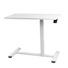 Ezywork - Bureau mobile latéral/d'extrémité réglable en hauteur - Blanc-Le plateau de la table peut être relevé ou abaissé dans des positions infinies entre 26" et 42"