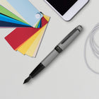 A.T. Cross Bailey Fountain Pen - Medium Nib - Gray-Cross products are unquestionably guaranteed against mechanical failure and all writing instruments are backed by a Lifetime Mechanical Warranty.