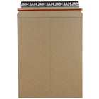 JAM Paper Photo Mailer Stiff Envelopes with Self Adhesive Closure, 9 x 11.5, Brown Kraft Recycled, 20 Pack (8866643g)-Brown