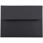 JAM Paper A6 Premium Invitation Envelopes - 4 3/4 x 6 1/2 - Smooth Black - 100 Pack-Bright colors make these envelopes stand out from a pile of boring mail!