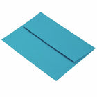 JAM Paper - Enveloppes d'invitation colorées A2 - 4,375 x 5,75 - bleu recyclé - Paquet de 50-Couleur bleue