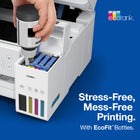 Epson T502 Dye Ink Bottle Combo Pack - Cyan/Magenta/Yellow-Genuine Epson Ink - reliable performance, brilliant results