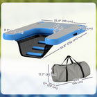 PawHut 47" L Dog Water Ramp for Pets Up to 200 lbs - Blue-Non-slip EVA surface for safe climbing and resting 
