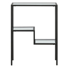 Hudson&Canal Lovett 22"W Console Table - Blackened Bronze-Clean with a soft, dry cloth and no harsh chemicals or abrasive cleaning materials
