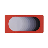 ONEofZERO Large Premium Mouse Pad - Rhythmicore Mod Monochrome-Tightly Woven Stitched Edges: For enhanced durability and to reduce fraying over time