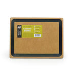 Minimal 11.8" Paper Fiber Cutting Board-Dishwasher-safe for quick, effortless cleaning.