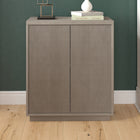 Hudson&Canal - Meuble d'appoint Alston 28 po de largeur - Chêne gris vieilli-Caractéristiques assemblage facile