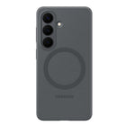 Samsung Galaxy S26 Silicone Magnet Case - Black-Its soft texture is paired with a comfortable grip and a durable, long-lasting finish that resists wear over time. The Silicone Magnet Case delivers a balanced blend of comfort, protection and simplicity