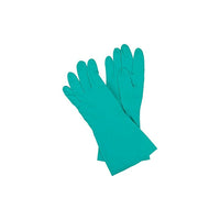 Zenith Safety - Gants en nitrile vert doublés de laine, taille 10, 36/paquet-Motif à losanges en relief offrant une meilleure adhérence
