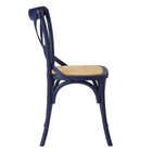 Modway Gear Dining Side Chair - Midnight Blue-Chair Weight Capacity: 286 lbs.