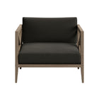 Modway Northlake Outdoor Teak Armchair - Flint Grey-7