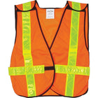 Zenith Safety 5-Point Tear-Away Orange Traffic Vest, Medium, 12 Pack-5-point tear-away features on shoulders, sides and front for easy quick release