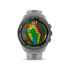 Garmin Approach S70 - Black Ceramic Bezel with Grey Silicone Band-6