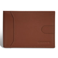Champs - Portefeuille Bi-Fold en cuir à clip Onyx - Marron-Portefeuille Bi-Fold avec pince en cuir dans une boîte cadeau
