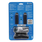 Cobra PX650 Professional FRS Two-Way Radio with Surveillance Headsets - 2 Pack-Battery Type: 2000mAH Li-Polymer Battery