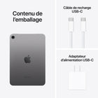 Apple – iPad mini, écran Liquid Retina 8,3 po, Wi-Fi, puce A17 Pro, 512 Go, iPadOS 18, gris cosmique-10