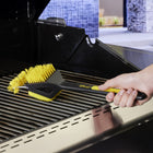 Mr. Bar-B-Q Triple Action Nylon Bristle Brush-Abrasive scrubbing pad
