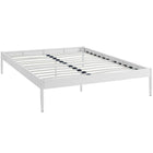 Modway Elsie Queen Bed Frame - White-Modern Platform Bed Frame