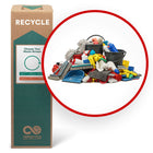 TerraCycle Cleaning Supplies and Accessories - Zero Waste Box - Medium-Recycle empty non-hazardous cleaning items and packaging, including: plastic brooms, mops, buckets, synthetic dry cleaning pads, synthetic wet cleaning pads, dust pans, empty spray bottles, empty detergent bottles and nozzles, empty cleaning product bottles, lid tops, and dryer sheets.