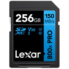 Lexar 256GB High-Performance 800x PRO SDHC / SDXC UHS-I Memory Card - Blue Series-Share your images faster with higher transfer speeds of up to 150MB/s