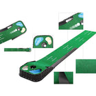 Link Products EZ Putt Auto Return Golf Set with Non-Slip Mat - 108" L x 13.5" W-Non Slip Mat