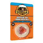 Gorilla Double-Sided Super Glue Tape - 6 m - Clear-Fast setting, no clamping required