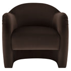 Modway Compose Performance Velvet Accent Chair - Chocolate Brown-Arrives Fully Assembled