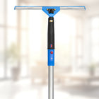 Gritt Commercial Window Washing Kit - 14" Swivel Window Squeegee - 6' Telescopic Pole - 2 Pack-Handle Material: Aluminum
