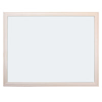 Crestline Products Tableau blanc effaçable à sec encadré en bois, 91,4 cm x 121,9 cm-Idéal pour la maison, le bureau et la salle de classe pour de nombreuses activités