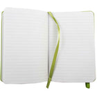 JAM Paper - Carnet de voyage à couverture rigide avec élastique - 70 feuilles lignées - 4" x 6" - Pomme verte-Taille : Voyage (4 x 6 pouces) | Se glisse facilement dans les sacs, sacs à dos et porte-documents.