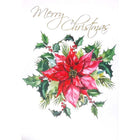 Mill Brook Studio Christmas Greeting Cards/Envelopes - 5-3/8" x 7-3/4" - Christmas Flower - 18 Pack-Card shop quality greeting cards