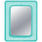 Locker Gear - Miroir magnétique en maille pour casier - Sarcelle-Design élégant et fonctionnel - une maille moderne pour plus de style et de solidité