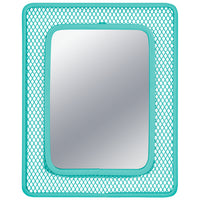 Locker Gear - Miroir magnétique en maille pour casier - Sarcelle-Design élégant et fonctionnel - une maille moderne pour plus de style et de solidité