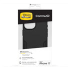 Otterbox Commuter MagSafe Case with Camera Control for iPhone 17 - Black-Bumpers around the camera protect against hard hits