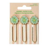 Moments of Joy Paper Clips - Flowers - 3 Pack-Includes 3 oversized paper clips with flower-shaped enamel toppers