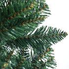 HOMCOM - Arbre de Noël artificiel de 7pi de haut avec base en acier - vert-Couleur : vert 