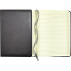 Winnable Executive Journal, 9-3/4" x 7", Black, 320 Pages-Textured leather-like cover