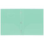Staples - Couverture en poly - aqua-Trois languettes