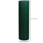 PawHut - Clôture en treillis métallique pour poulaillers et cages à lapins 98 pi x 3 pi-De plus, vous pouvez plier le fil de jardin à la forme souhaitée, adaptée aux animaux domestiques et aux jardins 