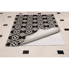 Edgewood Hold-A-Rug Light Duty Indoor Non-Skid Underpad - 4' W x 6' L - White-72" L x 48" W x 1/8" H