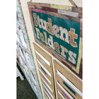 Teacher Created Resources File Storage 10 Pocket Chart - 14" x 58" - Burlap Design-Great for teachers