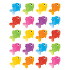 Teacher Created Resources Colorful Fish Stickers - 12 Packs of 120-Stickers measure 1"